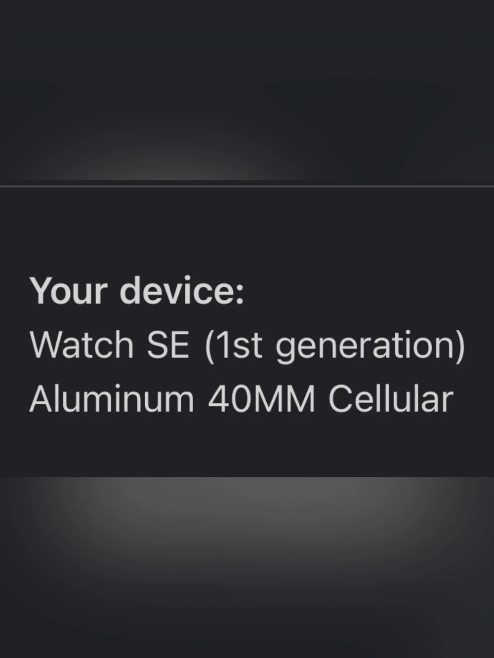 Apple Watch SE with band and charger